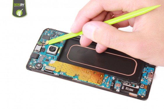 Guide photos remplacement caméra avant Samsung Galaxy S6 Edge + (Etape 12 - image 1)