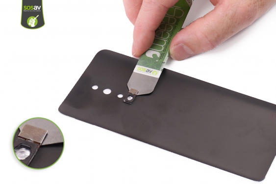 Guide photos remplacement vitre arrière Oppo Reno Z (Etape 9 - image 2)