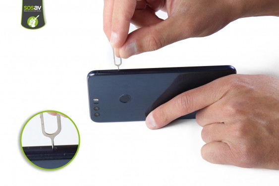 Guide photos remplacement capteur proximité/luminosité  (Etape 2 - image 1)