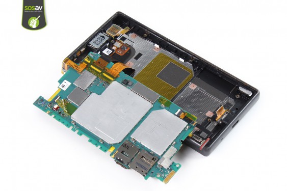 Guide photos remplacement ecran complet (lcd + tactile + châssis) Z5 compact (Etape 23 - image 2)