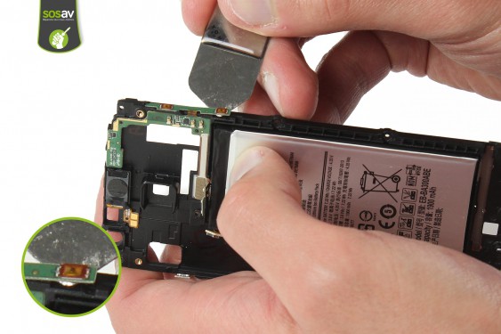 Guide photos remplacement châssis interne Galaxy A3 (Etape 29 - image 2)