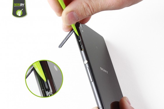 Guide photos remplacement haut-parleur interne Xperia Z3 (Etape 3 - image 2)