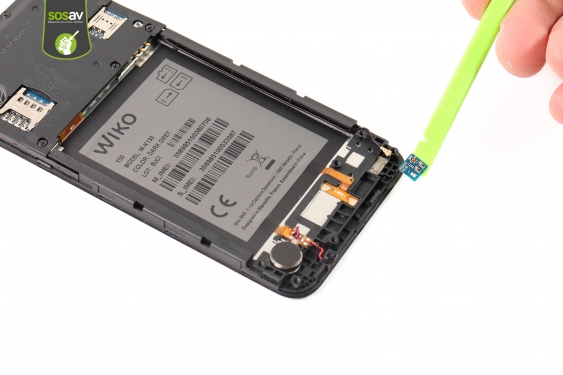 Guide photos remplacement antenne gsm Wiko Y50 (Etape 8 - image 4)