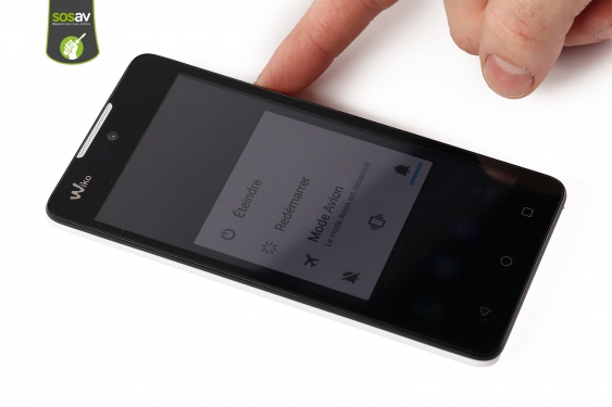 Guide photos remplacement ecran Wiko Rainbow Lite 4G  (Etape 1 - image 1)