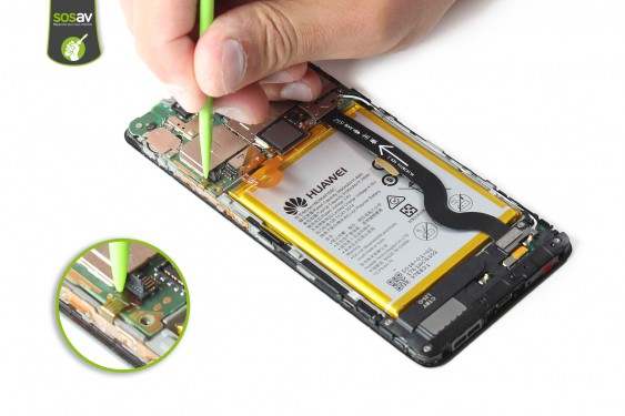 Guide photos remplacement nappe boutons power et volume  (Etape 15 - image 3)