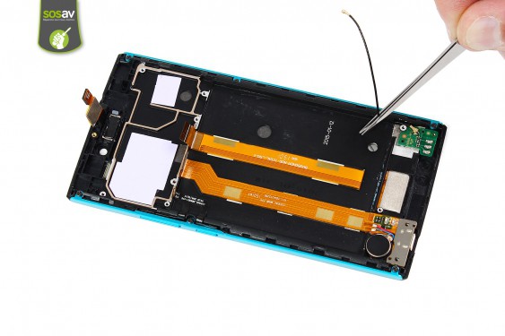 Guide photos remplacement câble d'interconnexion gsm Wiko Ridge 4G (Etape 16 - image 2)