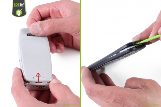Guide photos remplacement démontage complet Nokia 3310 (2017) (Etape 2 - image 1)