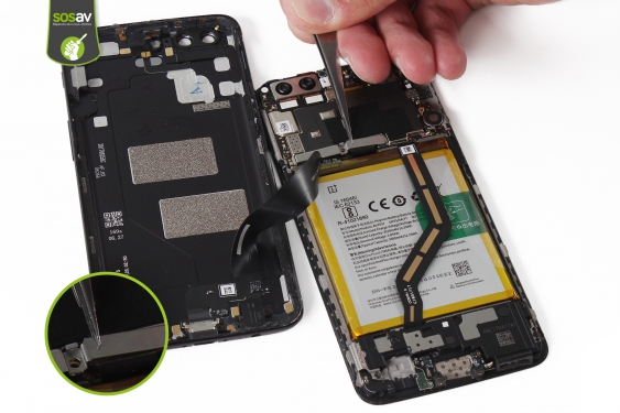 Guide photos remplacement haut-parleur interne OnePlus 5 (Etape 9 - image 1)