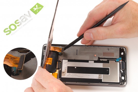 Guide photos remplacement caméra avant + capteur de proximité et luminosité  (Etape 14 - image 2)