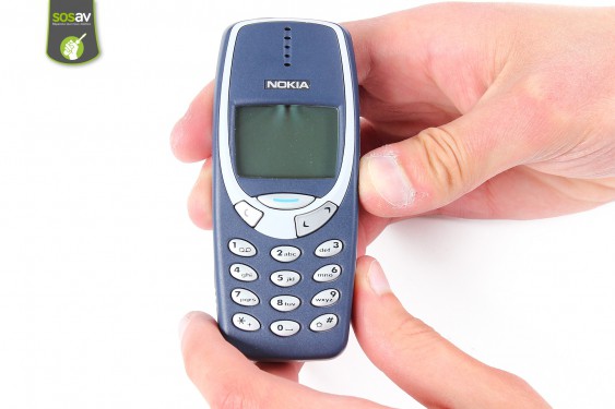 Guide photos remplacement lecteur sim Nokia 3310 (Etape 1 - image 4)