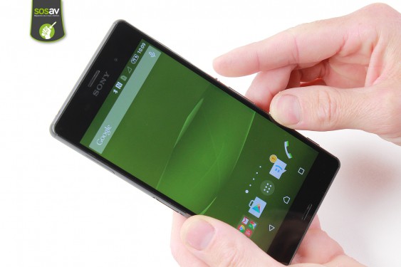 Guide photos remplacement haut-parleur interne Xperia Z3 (Etape 1 - image 1)