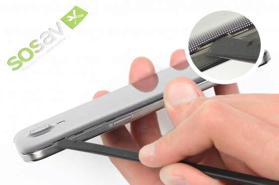 Guide photos remplacement batterie Samsung Galaxy Mega (Etape 2 - image 1)