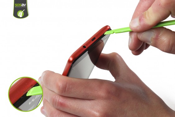 Guide photos remplacement caméra avant Wiko Lenny 3 (Etape 2 - image 1)