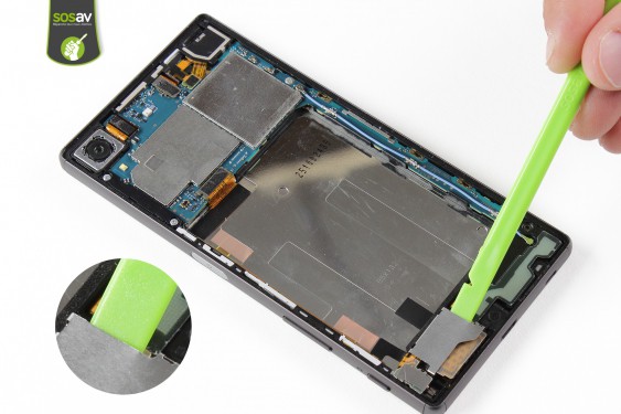 Guide photos remplacement haut-parleur externe Xperia Z5 (Etape 15 - image 2)