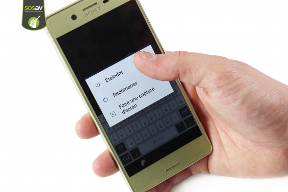 Guide photos remplacement ecran complet Xperia X (Etape 1 - image 2)