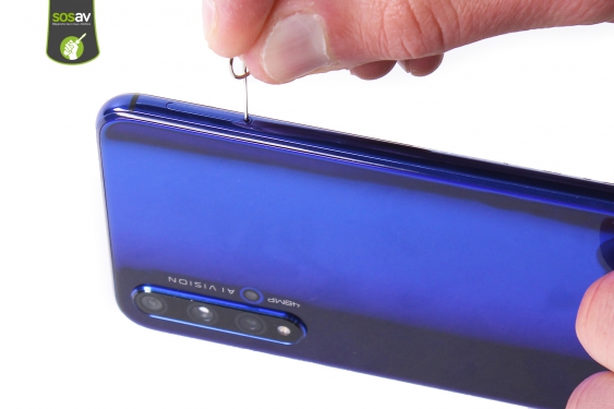 Guide photos remplacement vitre arrière Honor 20 (Etape 2 - image 1)