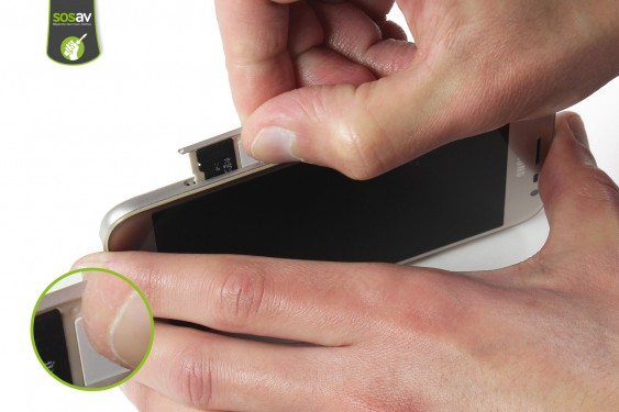 Guide photos remplacement bouton home  (Etape 2 - image 3)