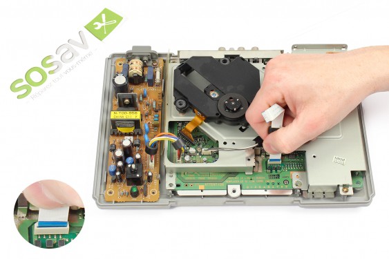 Guide photos remplacement nappe bloc manettes + cartes mémoire Playstation (Etape 8 - image 1)