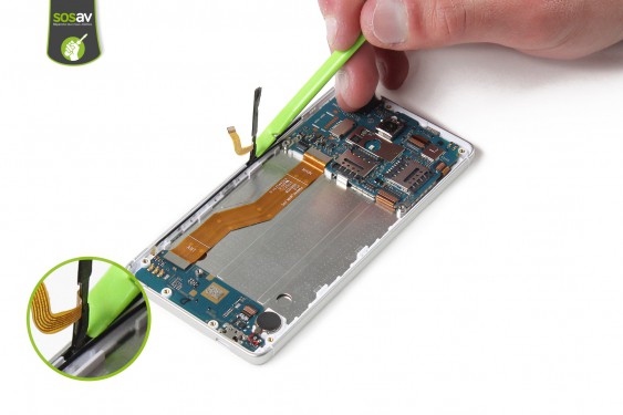 Guide photos remplacement nappe bouton power et volume Wiko U Feel 4G (Etape 20 - image 3)