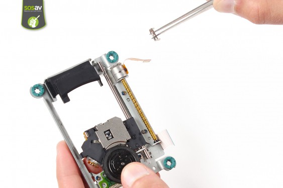 Guide photos remplacement lentille laser Playstation 2 Slim (Etape 11 - image 2)