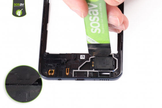 Guide photos remplacement haut-parleur externe Galaxy A30s (Etape 12 - image 2)