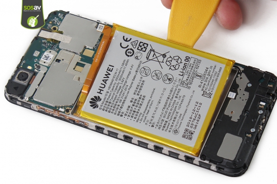 Guide photos remplacement batterie Huawei Y7 2018 (Etape 10 - image 3)