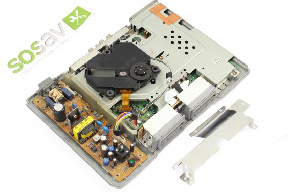 Guide photos remplacement nappe bloc manettes + cartes mémoire Playstation (Etape 5 - image 4)