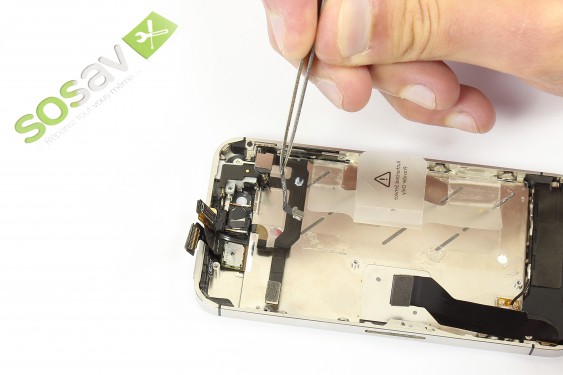 Guide photos remplacement caméra avant iPhone 4S (Etape 32 - image 2)