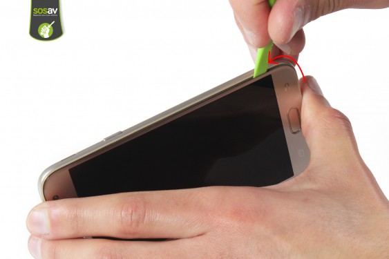 Guide photos remplacement bouton home  (Etape 8 - image 1)