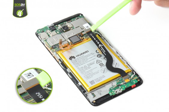 Guide photos remplacement nappe de liaison connecteur de charge  (Etape 17 - image 2)