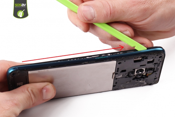 Guide photos remplacement câble d'interconnexion Oppo A9 (2020) (Etape 16 - image 3)