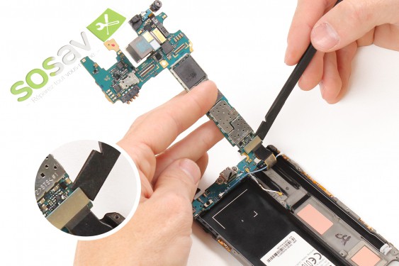 Guide photos remplacement caméra avant + capteur de proximité et luminosité  (Etape 23 - image 1)