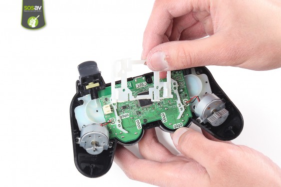 Guide photos remplacement nappe des boutons et de la flèche directionnelle Manette Dualshock 3 (Modèle Sixaxis) (Etape 4 - image 2)