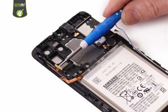 Guide photos remplacement ecran complet (écran + châssis) Galaxy A32 (Etape 14 - image 2)