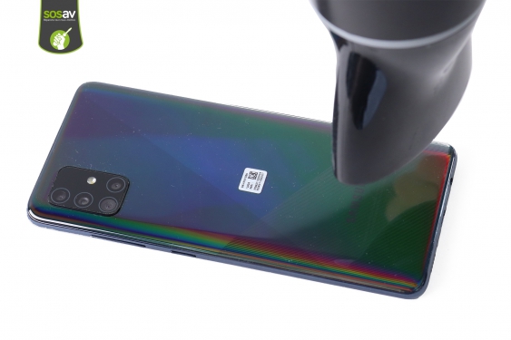 Guide photos remplacement écran complet Galaxy A51 (Etape 2 - image 1)