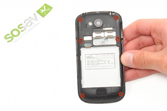 Guide photos remplacement vitre tactile Wiko Sublim (Etape 7 - image 1)