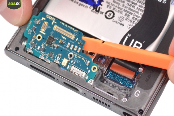 Guide photos remplacement connecteur de charge Galaxy S23 Ultra (Etape 11 - image 4)