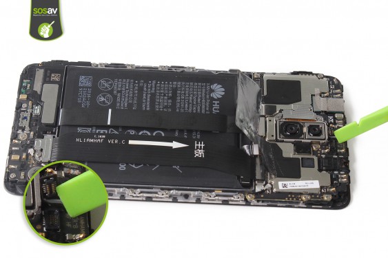 Guide photos remplacement microphone secondaire Huawei Mate 9 (Etape 11 - image 2)
