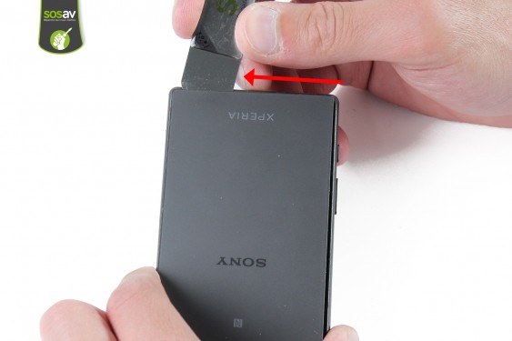 Guide photos remplacement ecran complet (lcd + tactile + châssis) Z5 compact (Etape 4 - image 3)