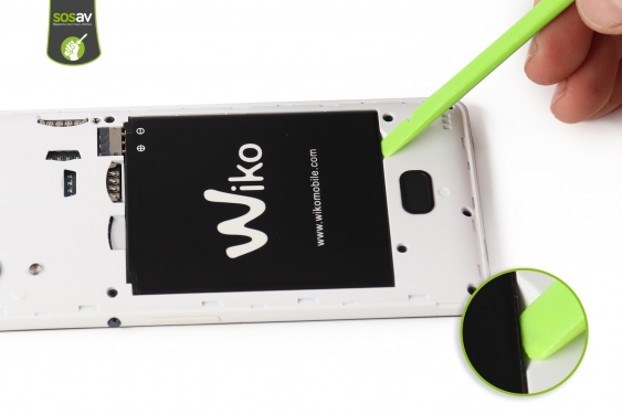 Guide photos remplacement ecran Wiko Rainbow Lite 4G  (Etape 4 - image 1)