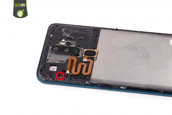 Guide photos remplacement câble d'interconnexion Oppo A9 (2020) (Etape 8 - image 1)