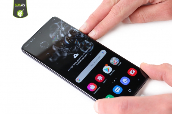 Guide photos remplacement ecran Galaxy S20 Ultra (Etape 1 - image 1)