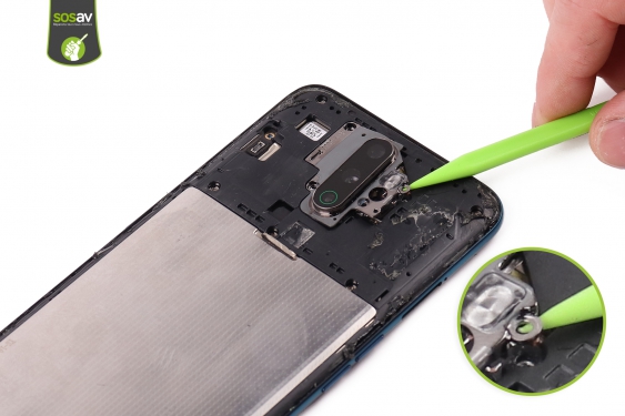 Guide photos remplacement câble d'interconnexion Oppo A9 (2020) (Etape 15 - image 1)