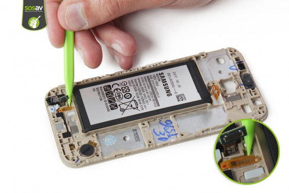 Guide photos remplacement nappe bouton home et retour  (Etape 25 - image 1)