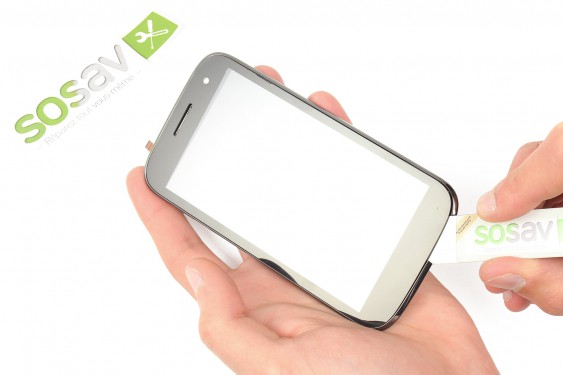 Guide photos remplacement vitre tactile Wiko Cink Five (Etape 22 - image 2)