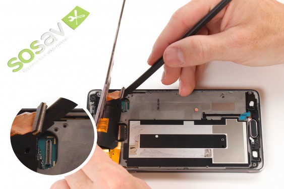 Guide photos remplacement caméra avant + capteur de proximité et luminosité  (Etape 14 - image 3)