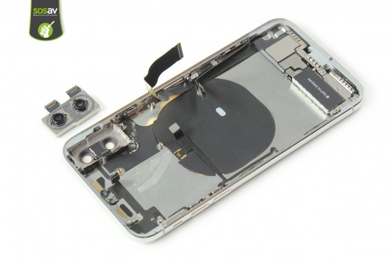 Guide photos remplacement nappe bouton power / flash / microphone video iPhone X (Etape 34 - image 4)