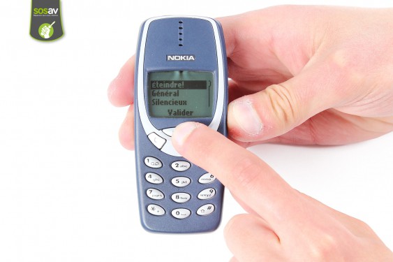 Guide photos remplacement lecteur sim Nokia 3310 (Etape 1 - image 3)
