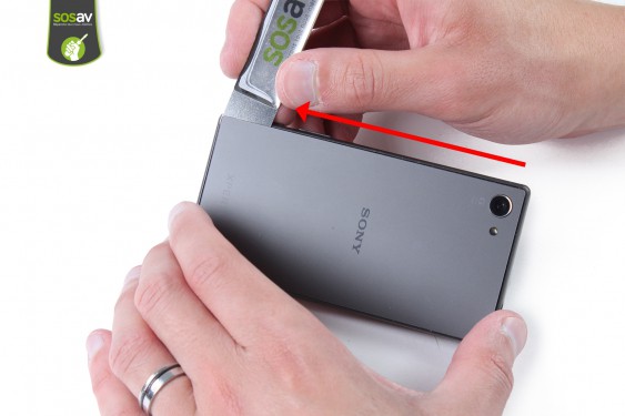 Guide photos remplacement ecran complet (lcd + tactile + châssis) Z5 compact (Etape 4 - image 2)