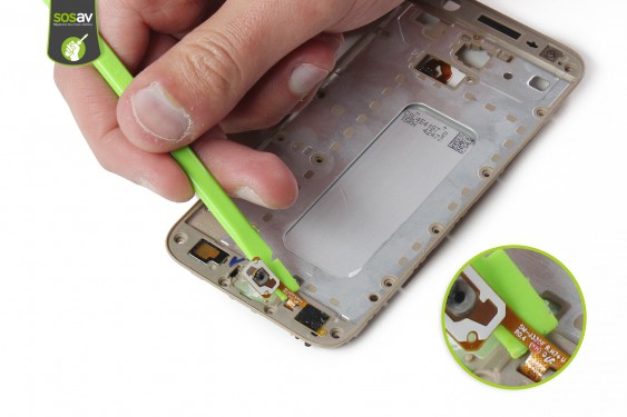 Guide photos remplacement nappe bouton home et retour  (Etape 26 - image 2)